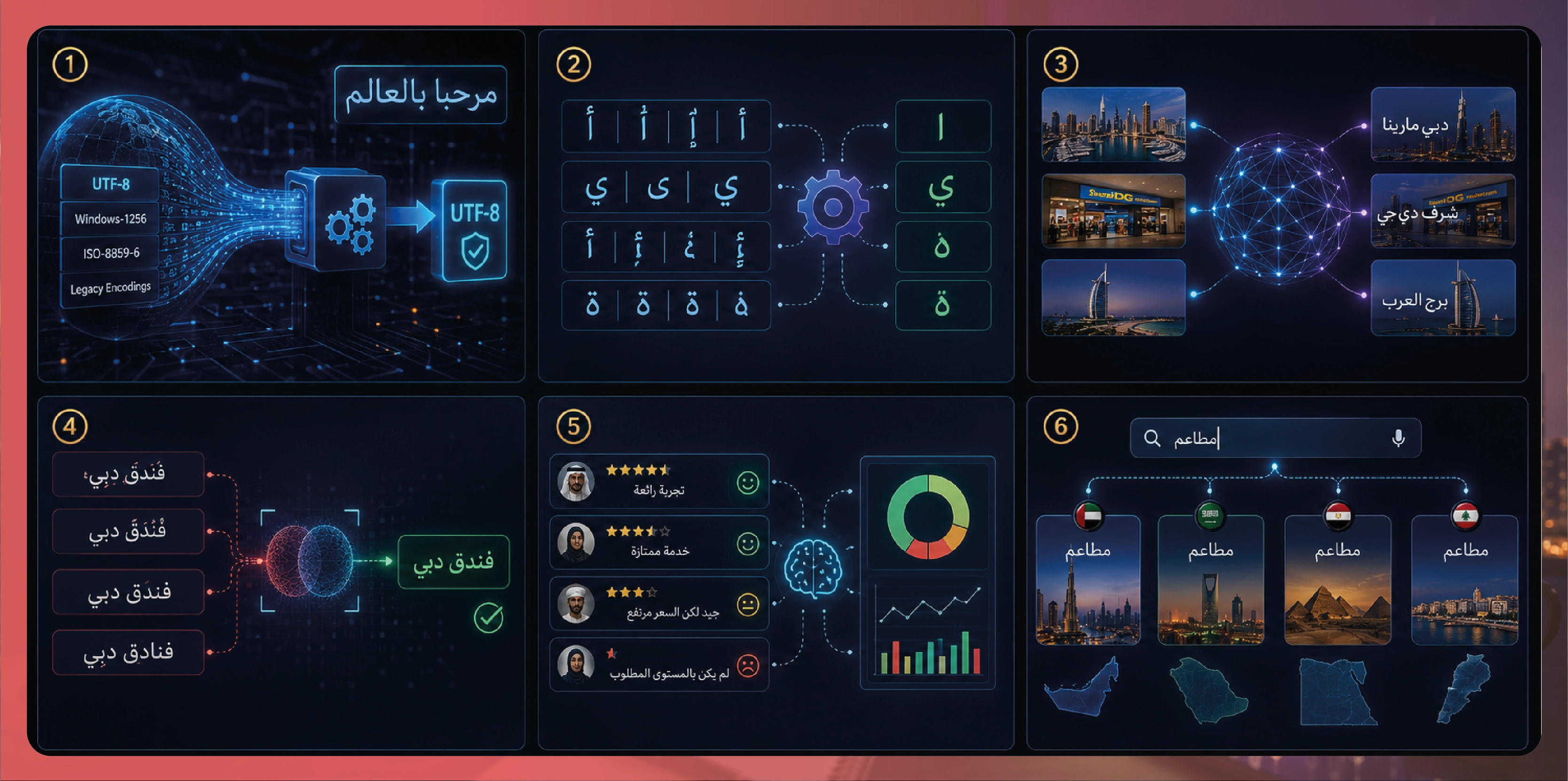 The Six Technical Layers of Arabic Scraping